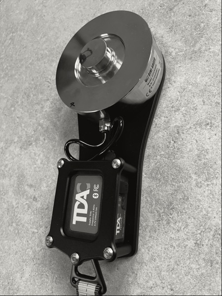 TDAC Node connected to load cell